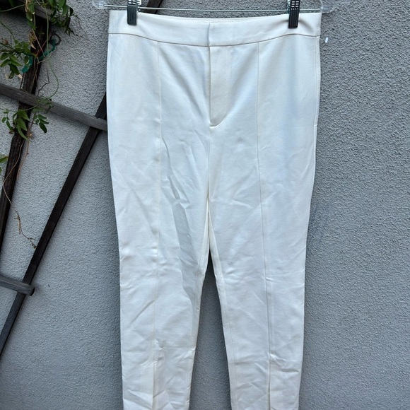 Alice + Olivia BREANN FITTED BLAZER + Walker Pants in Off White Ecru NWT! - Picture 9 of 14